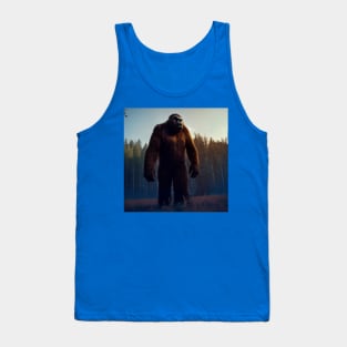 Sasquatch in Nature Tank Top